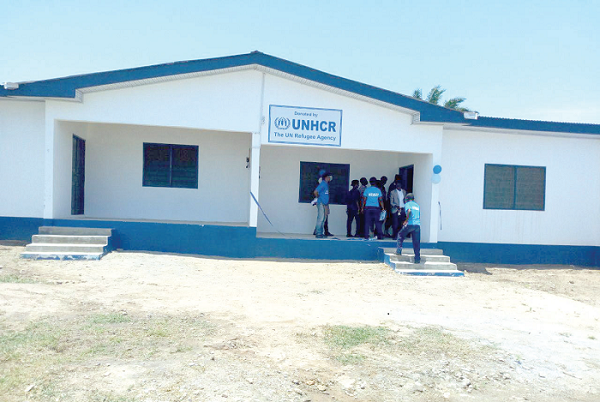 UNHCR constructs residential facility